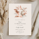 Search for rustic first communion invitations Elegant
