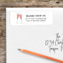 Search for bubbles return address labels Brunch and bubbly