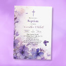 Search for lavender christening invitations Lilac