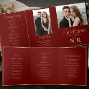 Search for tri fold wedding programs Weekend