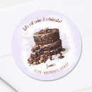 Search for cake shop stickers Birthday