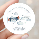 Search for travel baby shower stickers Aeroplane