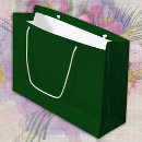 Search for solid green gift bags Elegant