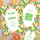 Search for citrus baby shower invitations Whimsical