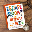 Search for kid room invitations Escape room party