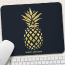 Search for gold pineapple mousepads Elegant