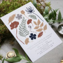 Search for pressed flower wedding invitations Floral