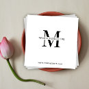 Search for corporate event napkins Company logo