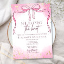 Search for tying the knot bridal shower invitations Blush pink