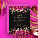 Search for pink and black invitations Stylish