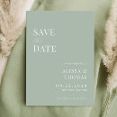 Search for minimalist wedding save the dates Classic