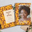 Search for flower power invitations Groovy