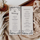 Search for whimsical wedding wedding programs Elegant ceremony