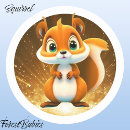 Search for squirrel animal stickers Woodland
