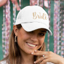 Search for brides squad hats Elegant