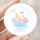 Search for noahs ark baby shower stickers For her