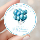 Search for white balloon stickers Baby boy