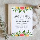 Search for grapefruit invitations Watercolor