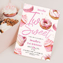 Search for sprinkles second birthday invitations Watercolor