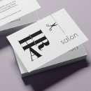Search for hairstylist logo business cards Typography