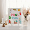 Search for pink flamingo banners Pool party