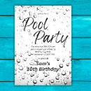 Search for cool party invitations Black and white