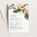 Search for tropical flowers invitations Hibiscus