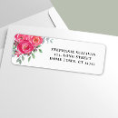 Search for rose flower return address labels Eucalyptus