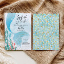 Search for beautiful birthday invitations Pool party
