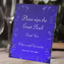 Search for royal blue wedding signs Reception