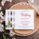 Search for red and yellow wedding invitations Colourful