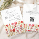 Search for pink flower save the dates Bohemian