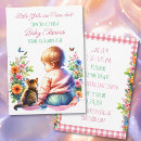 Search for kitten baby shower invitations Pink