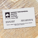 Search for tree removal business cards Stump grinding