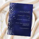 Search for silver glitter wedding invitations Formal