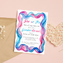 Search for blue ribbon invitations Simple