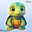 Search for cute turtle cartoon stickers Adorable