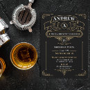 Search for whisky invitations Vintage