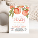 Search for sweet as a peach invitations Summer