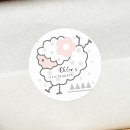 Search for pink and white polka dots stickers For kids