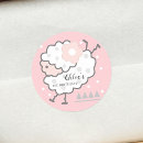 Search for pink and grey birthday party stickers For kids
