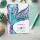 Search for iridescent birthday invitations Under the sea