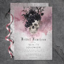 Search for goth bridal shower invitations Floral