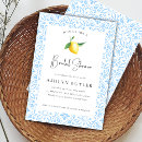 Search for lemon bridal shower invitations Minimal