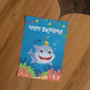 Search for baby shark party invitations Underwater