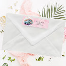 Search for 1960s return address labels Pink