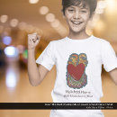 Search for beating heart tshirts For kids
