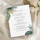 Search for green and gold wedding enclosure cards Minimal