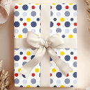 Search for red polka dot wrapping paper Birthday