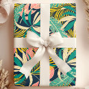 Search for palm leaves wrapping paper Summer
